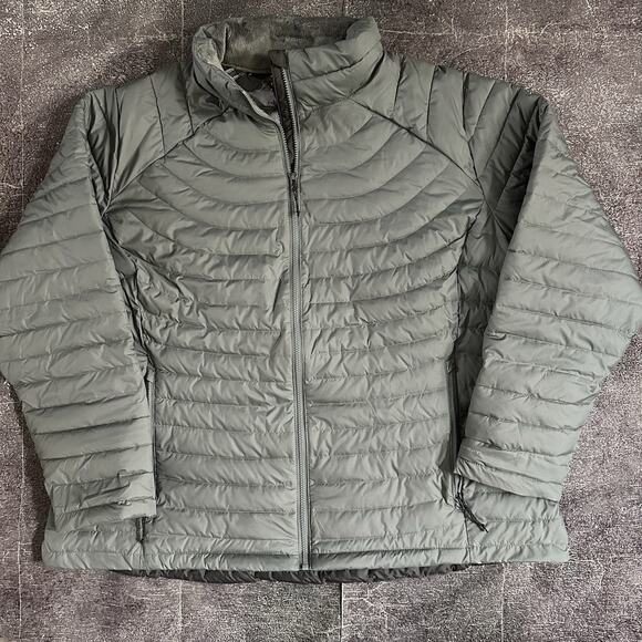 Women's Columbia White Out II Omni Heat Gray Insulated Puffer Coat Jacket Sz 3XL - Picture 1 of 4